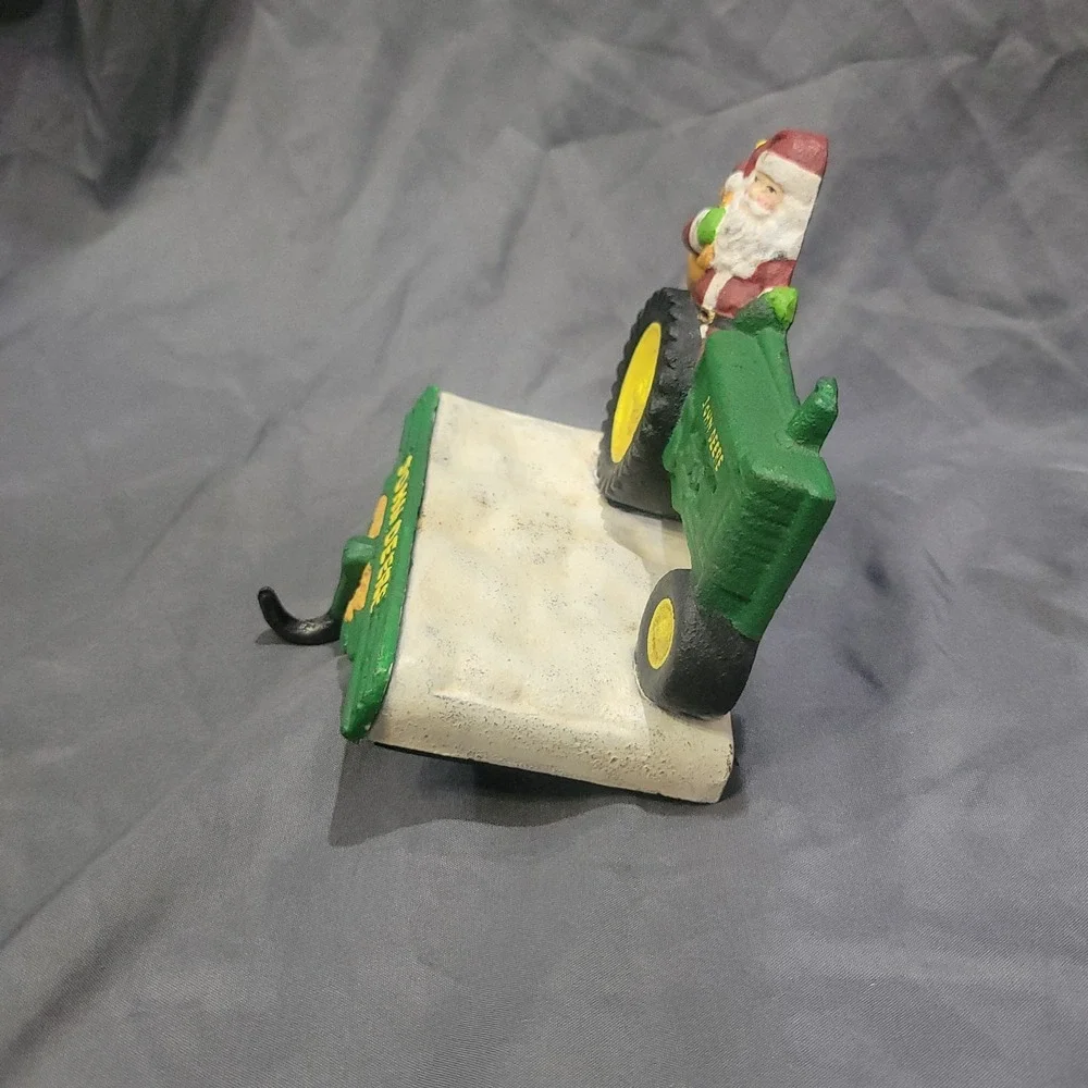 John Deere Shelve Hook Stocking Holder Cast Iron
